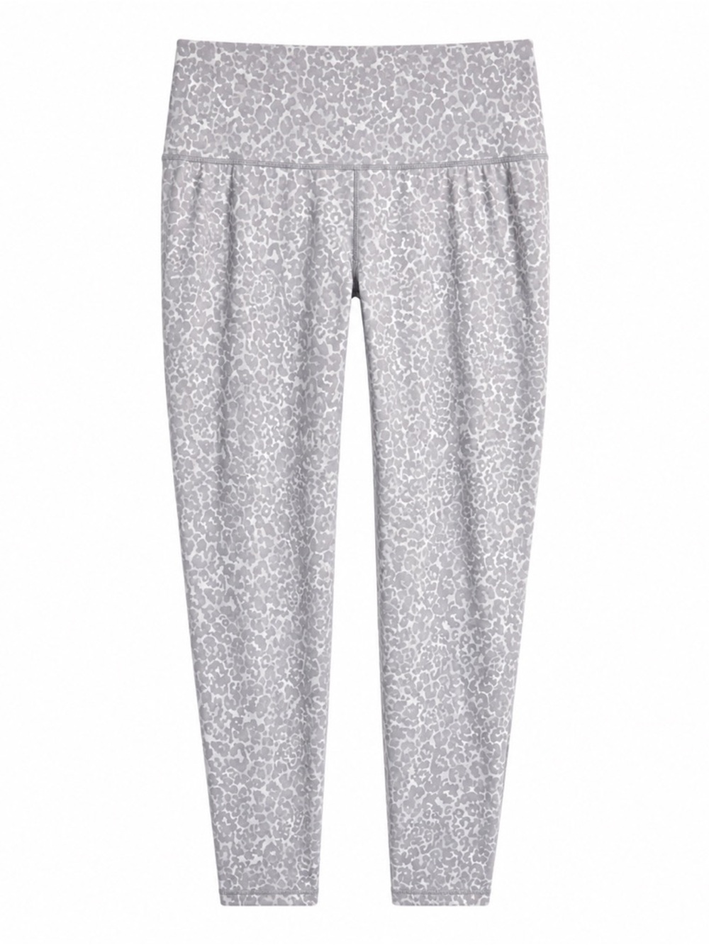 ECHT Force Scrunch Leggings Gray Animal Print High Rise Size Medium
